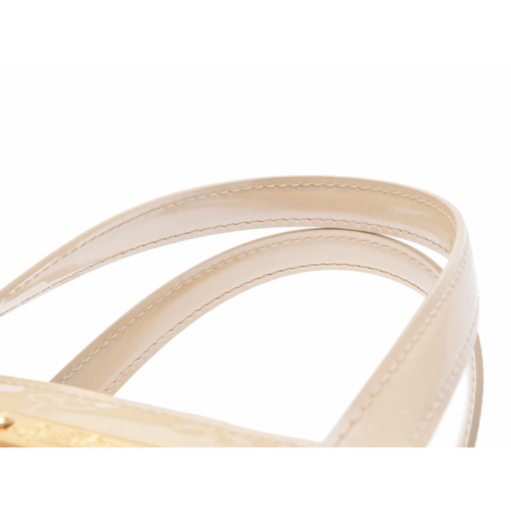 Louis Vuitton Vernis Wilshire Bron White Corail Bag View 4